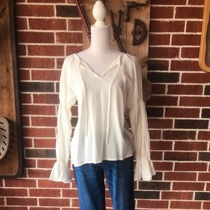 White Long Sleeve Blouse